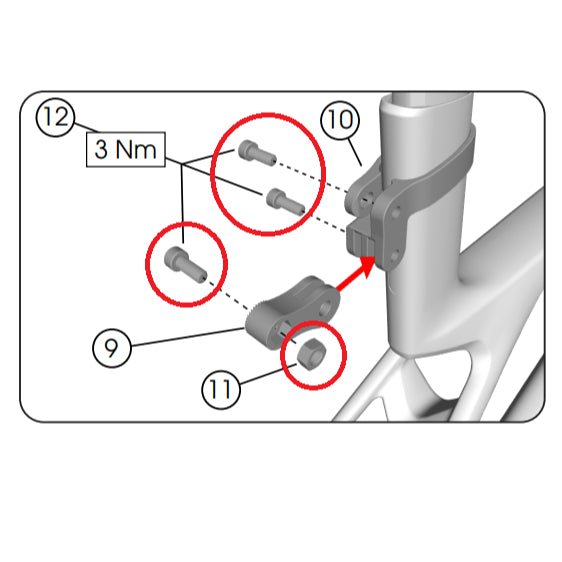 Titanium Upgrade for Trek Madone Gen 8 | SL SLR Full Bike Bolt Screw Nut Solution Maintenance