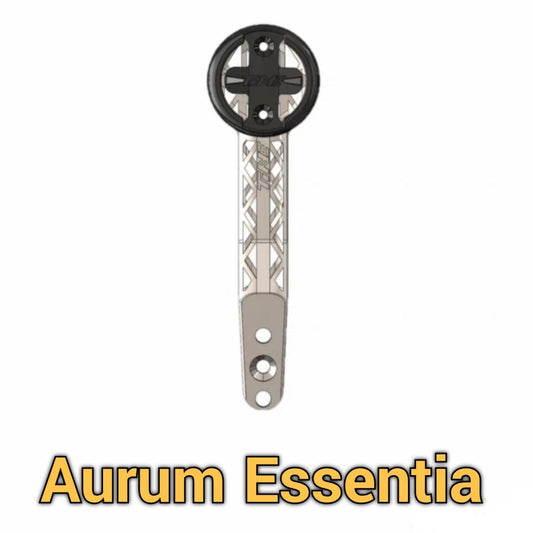 Aurum Essentia Titanium 3D Print Computer Mount | GoPro Light Bracket for Garmin 1050 Wahoo