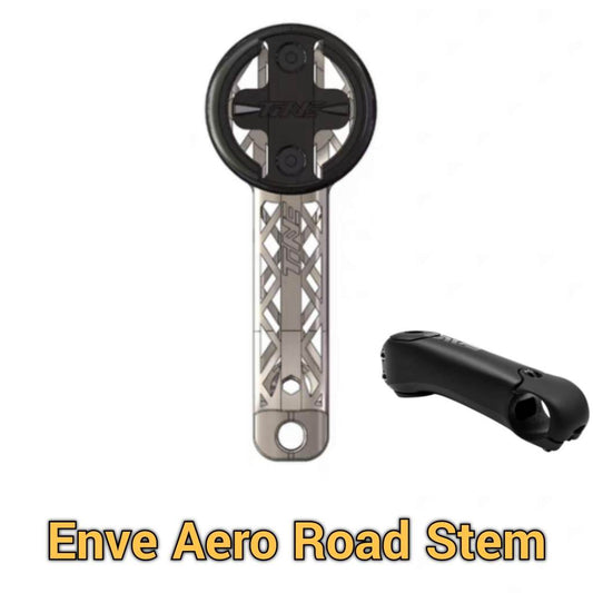 Enve Aero Road & IN-Route Stem Titanium 3D Print Computer Mount | GoPro Light Bracket for Garmin 1050 Wahoo