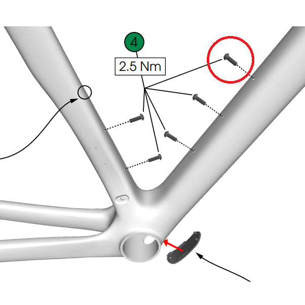 Titanium Upgrade for Trek Madone Gen 8 | SL SLR Full Bike Bolt Screw Nut Solution Maintenance