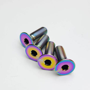 5 Stuks Titanium Zeskantschroeven – M8 X 12 Mm – TA2 Zuiver Titanium – Licht, Sterk, Corrosiebestendig – Voor Veeleisende Toepassingen