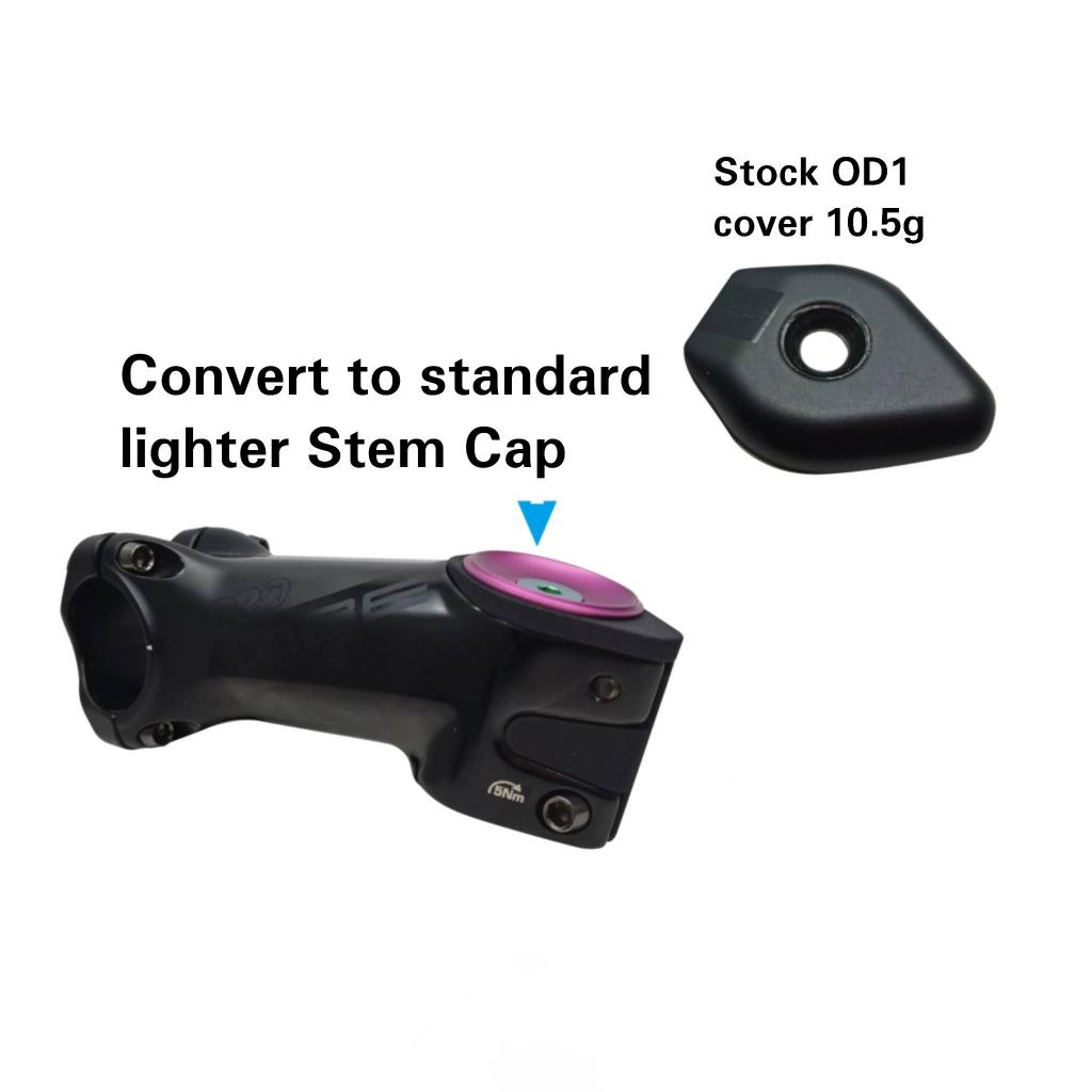 Convertitore tappo attacco manubrio Shimano Pro Vibe | Supporto computer standard OD1 OD2 Gopro