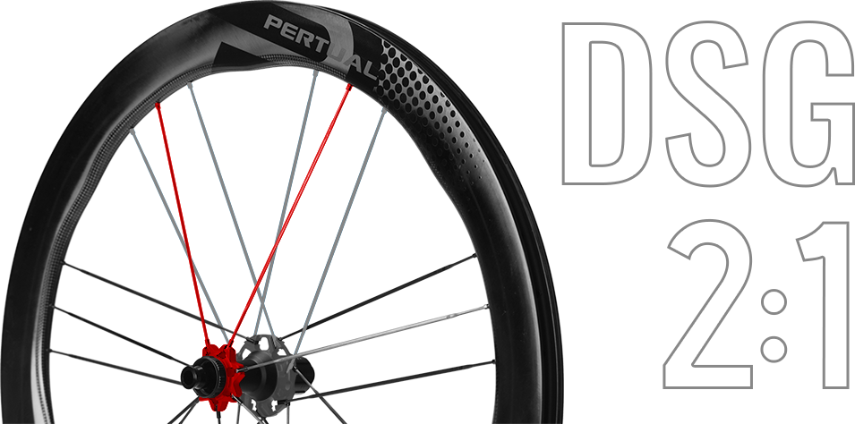 PERTUAL Road Wheelset Sharp ADV 47/58 Disc (Shimano / XDR Freehub)