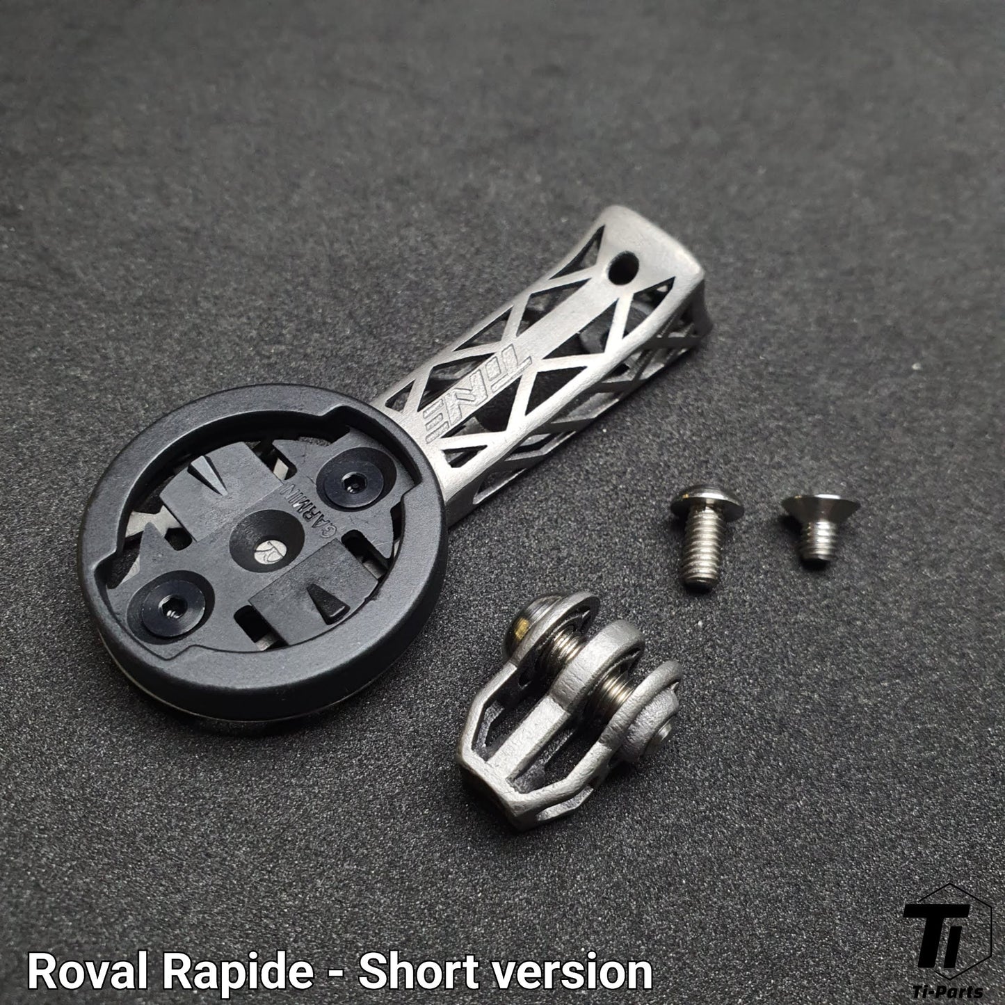 Roval Rapide 鈦金屬 3D 列印電腦支架專用 Sworks |適用於 Garmin Wahoo Super Lightweigh 的 GoPro 輕量支架