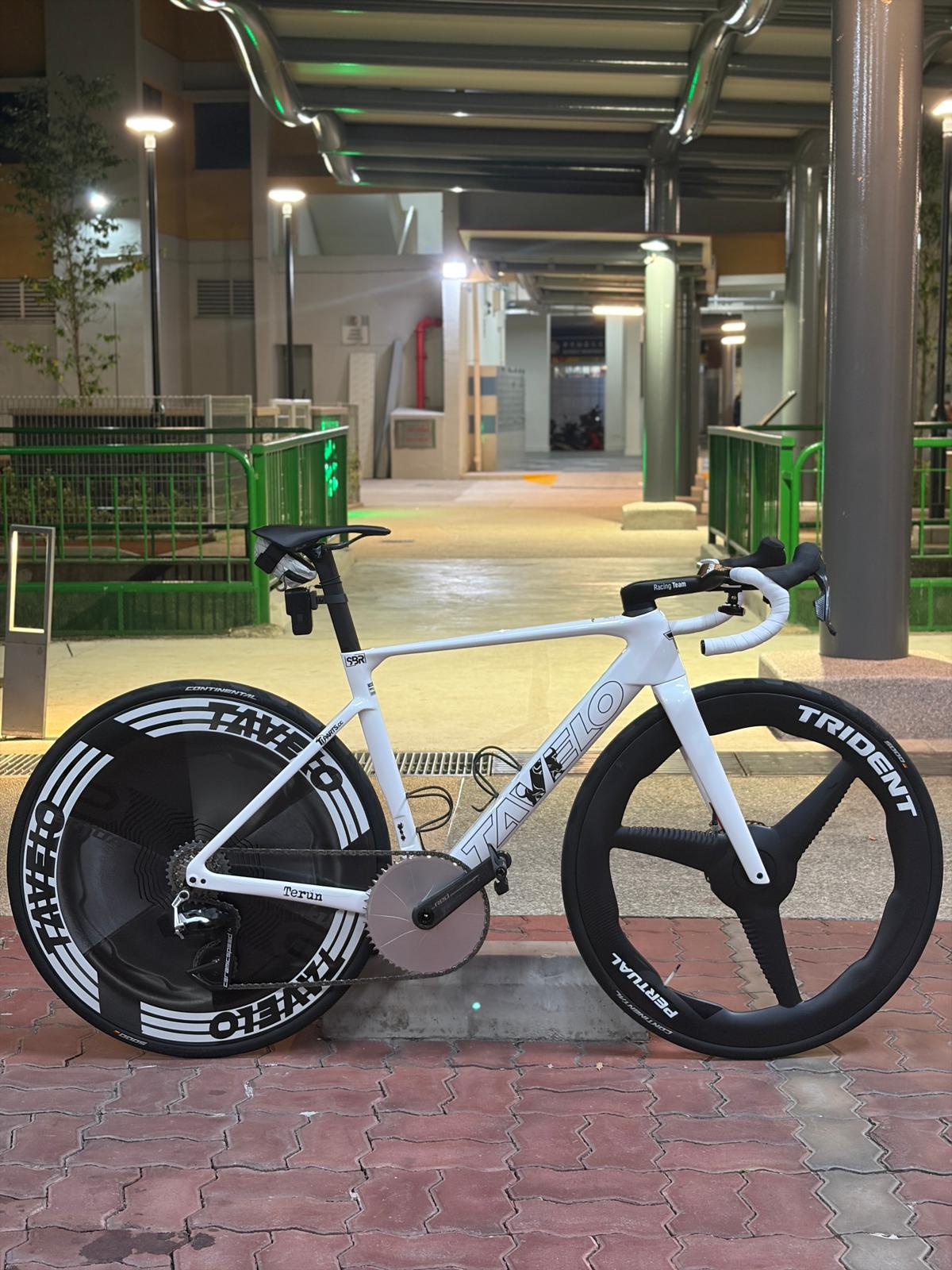 TAVELO RISE 整合式空力車把 | 20mm 上揚把型 | 終身保固