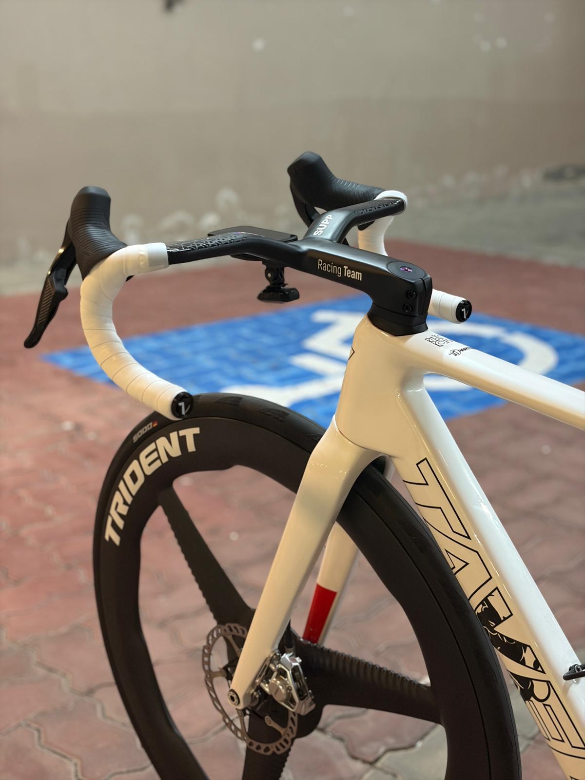 TAVELO RISE 整合式空力車把 | 20mm 上揚把型 | 終身保固