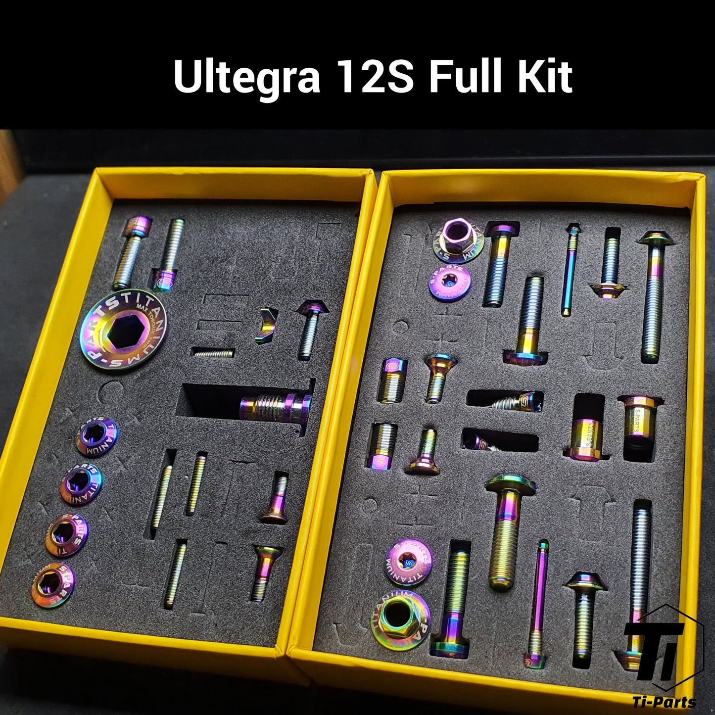 Titanium Upgrade Kit pro R9270 R8170 R7170 Shimano | Dura Ace Ultegra 105 12s R9200 R9250 R8150 Brzda hnacího ústrojí | Titanový šroub